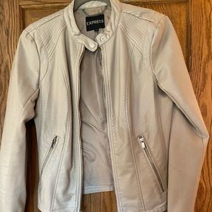 Express faux leather size medium